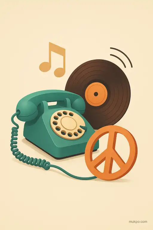 A phone line that delivers hold music recorded during the 1970s