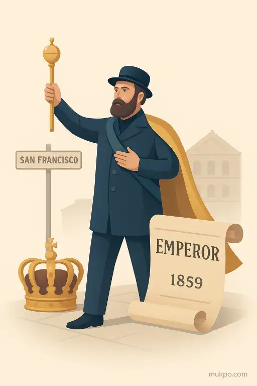 How Joshua Norton declared himself Emperor on 1859 San Francisco streets