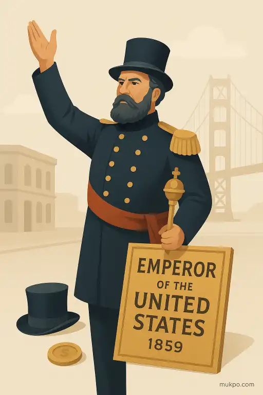 How Joshua Norton declared himself Emperor on 1859 San Francisco streets