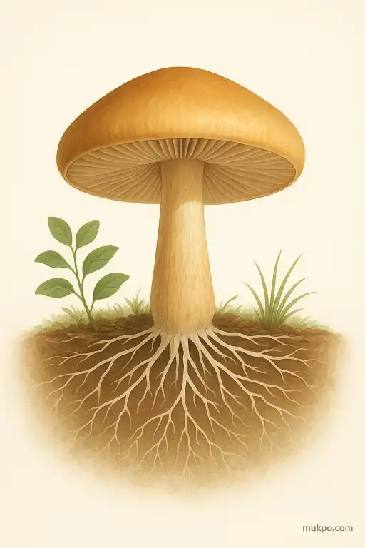The mushroom that wires forests with electricity