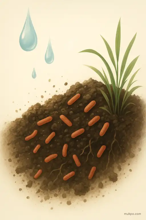 Why rain smells earthy: the bacteria behind petrichor