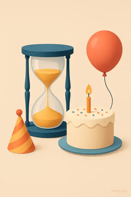 Why birthdays make time feel like it’s slipping away