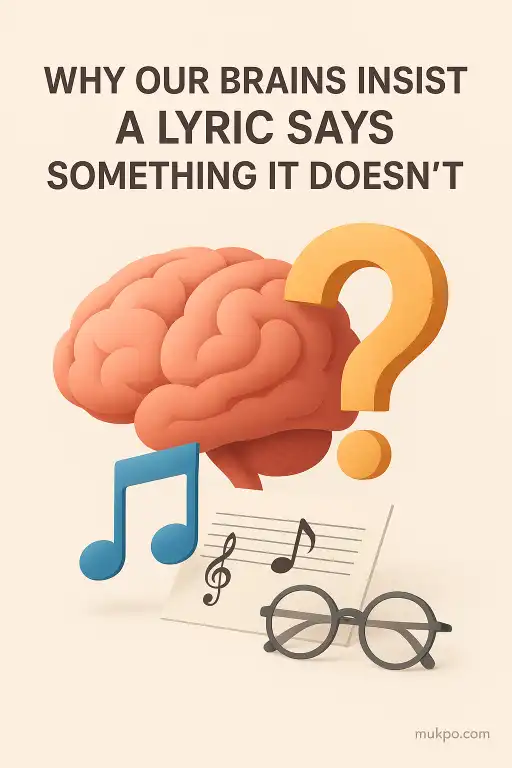 Why our brains insist a lyric says something it doesn’t