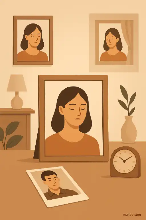 A lost photograph that appeared framed in different homes with a new person’s face each week