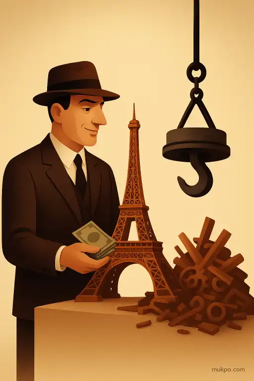 The conman who sold the Eiffel Tower to scrap dealers in 1925 Paris