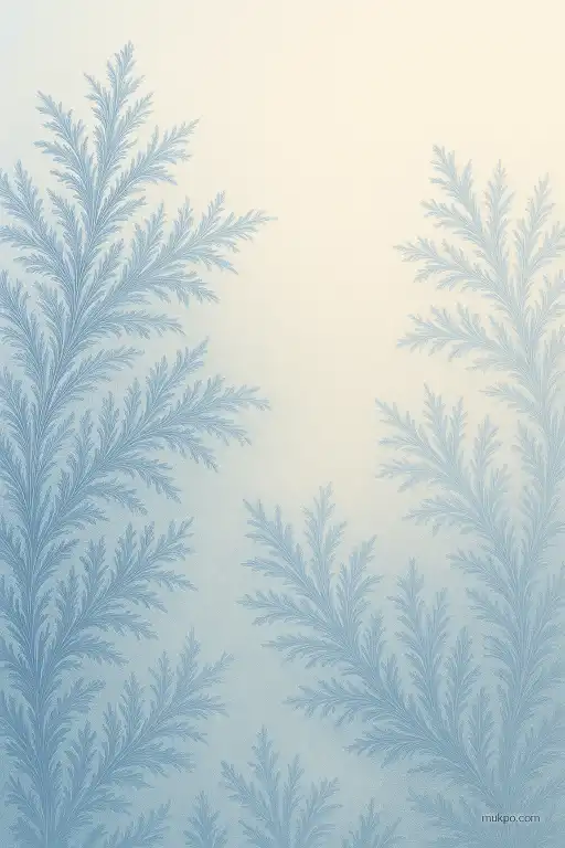 Why frost paints fractal patterns on cold windows